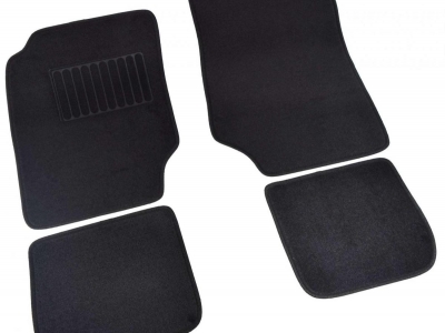 Коврики текстильные SV-Design чёрные на 3 двери для Toyota RAV4 № 4854-UNF3-14N