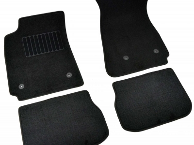Коврики текстильные SV-Design чёрные для Audi A4 № 1205-UNF3-14P