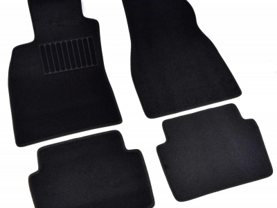 Коврики текстильные SV-Design чёрные для Renault Megane № 4106-UNF3-14N