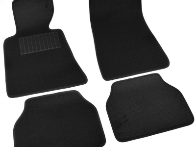 Коврики текстильные SV-Design чёрные для BMW 5 E39 № 1306-UNF3-14N