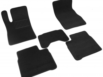 Коврики текстильные SV-Design чёрные для Hyundai Sonata Tagaz № 2416-UNF3-14N