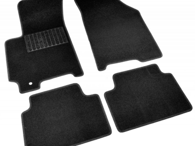 Коврики текстильные SV-Design чёрные для Chevrolet Lacetti № 1606-UNF3-14M