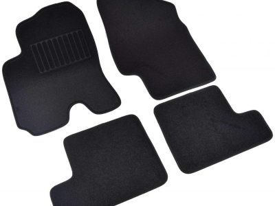 Коврики текстильные SV-Design чёрные на 5 дверей для Toyota RAV4 № 4846-UNF3-14N
