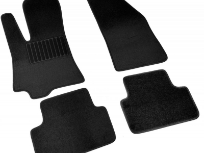 Коврики текстильные SV-Design чёрные для Chevrolet Lanos/Daewoo Sens № 1607-UNF3-14N