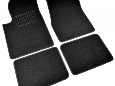 Коврики текстильные SV-Design чёрные для Toyota Camry № 4807-UNF3-14N