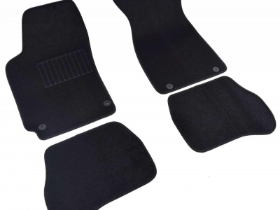 Коврики текстильные SV-Design чёрные для Volkswagen Passat B5 № 5008-UNF3-14P