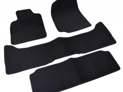Коврики текстильные SV-Design чёрные для Toyota Land Cruiser 100/Lexus LX-470 № 4818-UNF3-14N