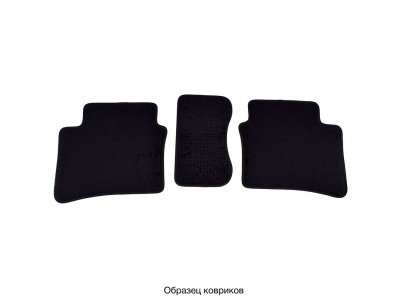 Коврики текстильные SV-Design чёрные для Volkswagen Passat B6/B7 2005-2015