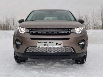 Накладка решётки радиатора лист ТСС для Land Rover Discovery Sport 2014-2021