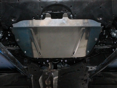 Защиты комплект ТСС алюминий 4 мм (картер, КПП, бак, задний дифференциал) для Toyota RAV4 № ZKTCC00424K