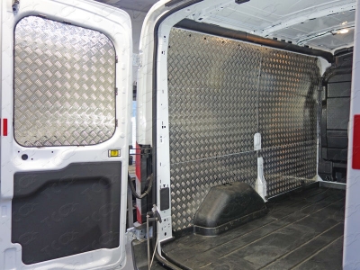 Защитный алюминиевый вкладыш в кузов автомобиля комплект для Ford Transit № FORTRAN16-13