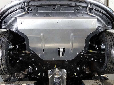Защиты комплект алюминий 4 мм картер и кпп, бак ТСС для Hyundai Creta 2016-2021