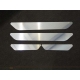 Накладки на пороги зеркальный лист ТСС для Jaguar XE 2015-2021