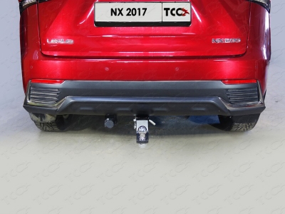 Рамка номерного знака Lexus NX 200 (комплект) ТСС для Lexus NX-200/200t 2014-2017