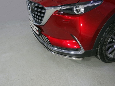 Накладка решетки радиатора нижняя 16 мм ТСС для Mazda CX-9 2017-2021