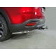 Защита задняя уголки 42 мм ТСС для Mazda CX-9 2017-2021