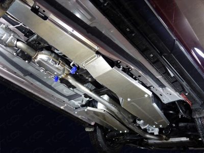 Комплект защиты картера ТСС алюминий 4 мм для Mazda CX-9 2017-2021
