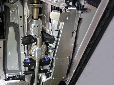 Защита топливопровода (алюминий) 4мм для Mazda CX-9 № ZKTCC00338
