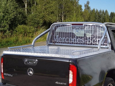 Защита кузова и заднего стекла для крышки 75х42 мм для Mercedes-Benz X-Class № MERXCL18-48