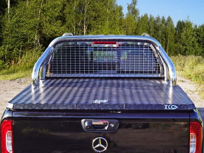 Защита кузова и заднего стекла для крышки без надписи 76 мм для Mercedes-Benz X-Class № MERXCL18-37