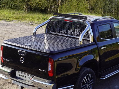 Защита кузова и заднего стекла с фарой для крышки 76 мм для Mercedes-Benz X-Class № MERXCL18-39