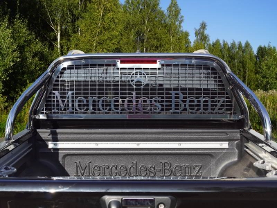 Защита кузова и заднего стекла 75х42 мм для Mercedes-Benz X-Class № MERXCL18-42