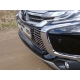 Решетка радиатора 12 мм с парктроником ТСС для Mitsubishi Pajero Sport 2016-2020