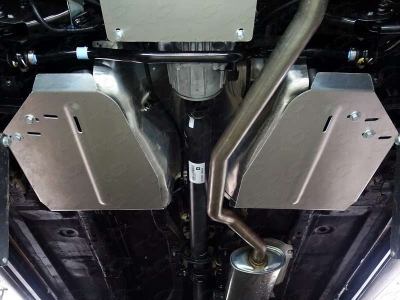 Защита бака ТСС алюминий 4 мм для Nissan Murano 2016-2021
