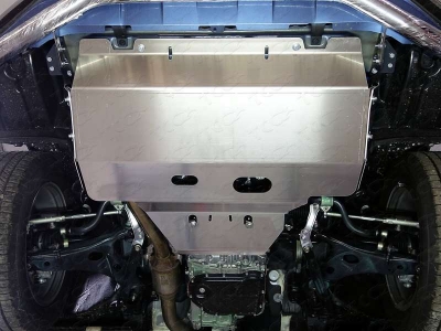 Защита картера ТСС алюминий 4 мм для Subaru Forester 2013-2018 
