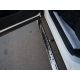 Пороги овальные с проступью 75х42 мм ТСС для Subaru Forester SK 2018-2021