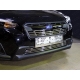 Решетка радиатора нижняя 12 мм ТСС для Subaru XV 2017-2021