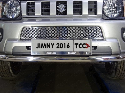 Решетка радиатора нижняя лист ТСС для Suzuki Jimny 2012-2018