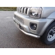 Защита переднего бампера 60 мм ТСС для Suzuki Jimny 2012-2018