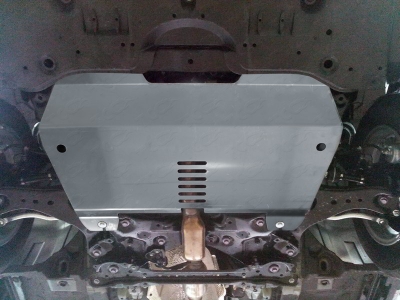 Защита картера и КПП ТСС алюминий 4 мм для Toyota Camry № ZKTCC00345