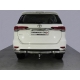 Защита задняя двойные уголки 76-42 мм ТСС для Toyota Fortuner 2017-2020