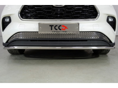 Накладка решетки радиатора нижняя лист  для Toyota Highlander № TOYHIGHL20-09