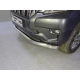 Защита переднего бампера 76 мм ТСС для Toyota Land Cruiser Prado 150 2017-2020