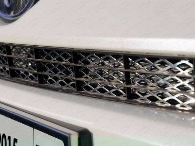 Накладка решётки радиатора внутренняя лист ТСС для Toyota RAV4 2015-2019