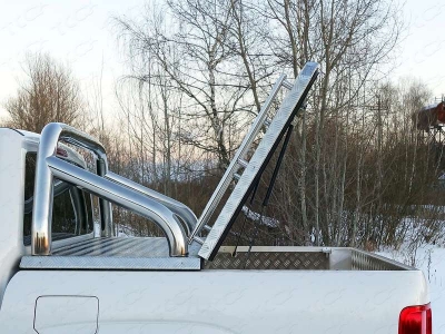 Защита кузова на крышку 76 мм для Volkswagen Amarok № VWAMAR17-09