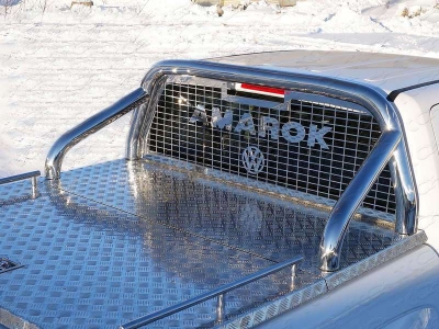 Защита кузова и заднего стекла на крышку 76 мм для Volkswagen Amarok № VWAMAR17-10