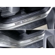 Накладки на пороги внешние шлифованный лист надпись Volkswagen 4 шт ТСС для Volkswagen Tiguan 2016-2021
