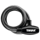 Thule Cable Lock - стальной кабель в пластиковой оплетке позволит поместить велосипед на крепление и обеспечит максимальную защиту от кражи