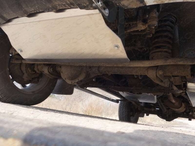 Защита рулевых тяг ТСС алюминий 4 мм для УАЗ Патриот/Pickup 2008 – н.в.