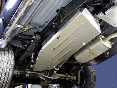 Защита бака ТСС алюминий 4 мм двигатель 2,7 для УАЗ Патриот/Pickup 2016 – н.в.