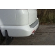 Защита заднего бампера овальная 75х42 мм ТСС для Volkswagen Multivan/Caravelle 2009-2015