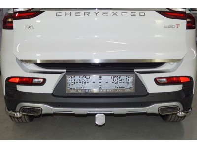 Накладка на заднюю дверь лист шлифованный  для Cheryexeed TXL № CHEREXETXL20-10