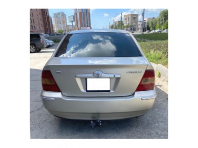Фаркоп для Toyota Corolla E120 седан 2000-2006 крепление шара на двух болтах №H.T44.A