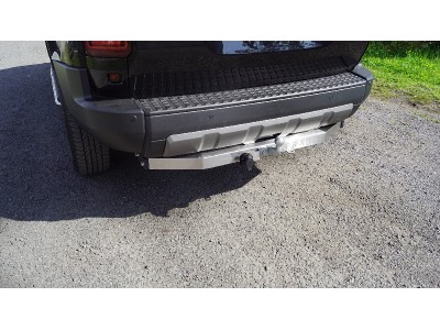 Фаркоп (надпись Prado, шар F) для Toyota Land Cruiser 250 Prado 2024-н.в. №TCU00427