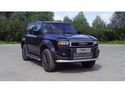 Защита передняя нижняя 76,1 мм для Toyota Land Cruiser 250 Prado 2024-н.в.