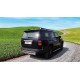 Защита задняя (центральная) 75х42 мм для Toyota Land Cruiser 250 Prado 2024-н.в.